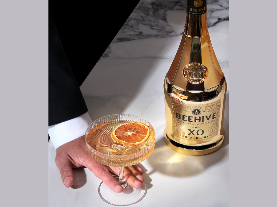 Beehive XO Gold Edition bottle