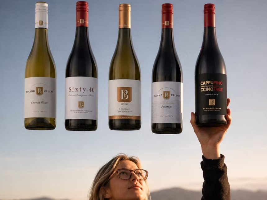 Boland Cellar portfolio five bottles
