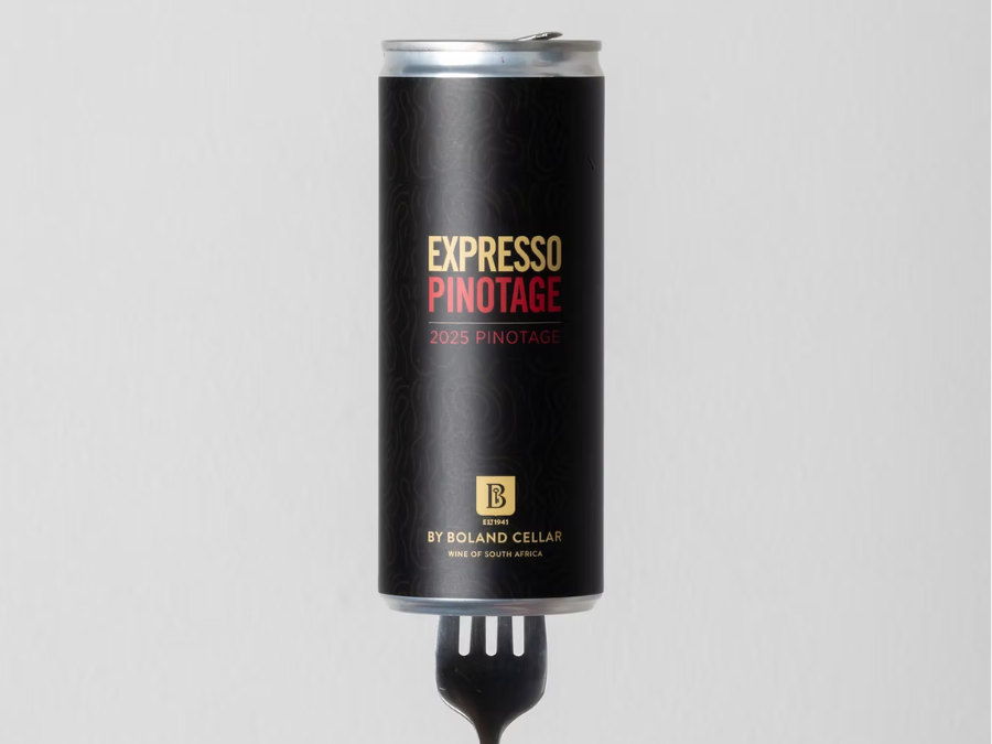 Expresso Pinotage in can