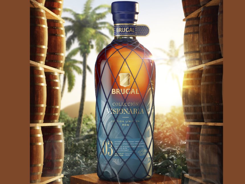 Brugal Colección Visionaria Edición 03 Coconut bottle