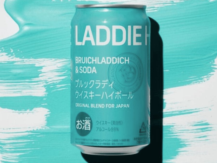 Bruichladdich & Soda can