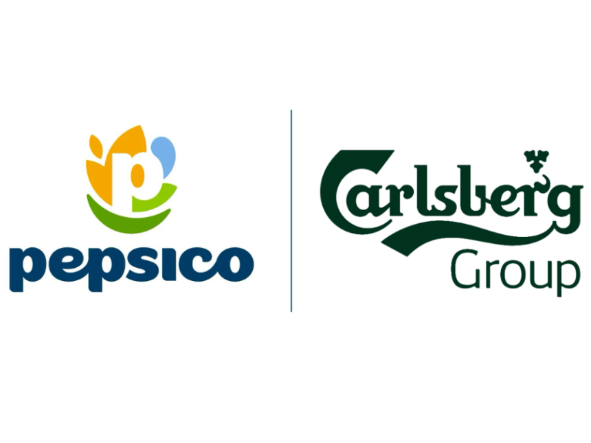 Carlsberg and PepsiCo logos