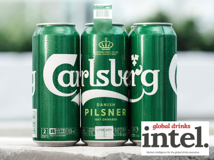 Carlsberg snap-pack cans