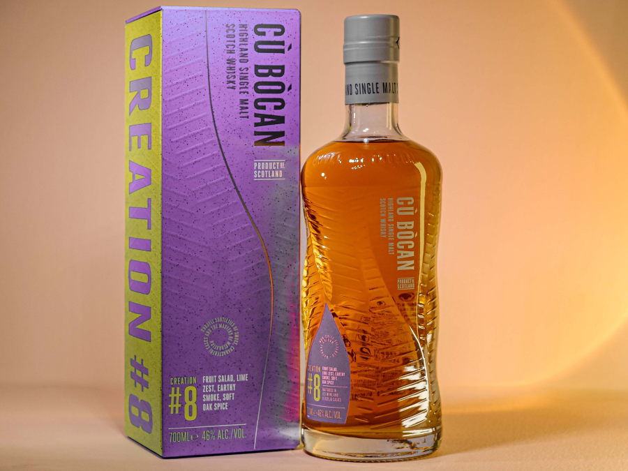 Cù Bòcan Creation #8 bottle and box