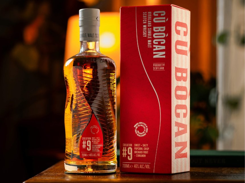 Cù Bòcan Creation #9 bottle and box