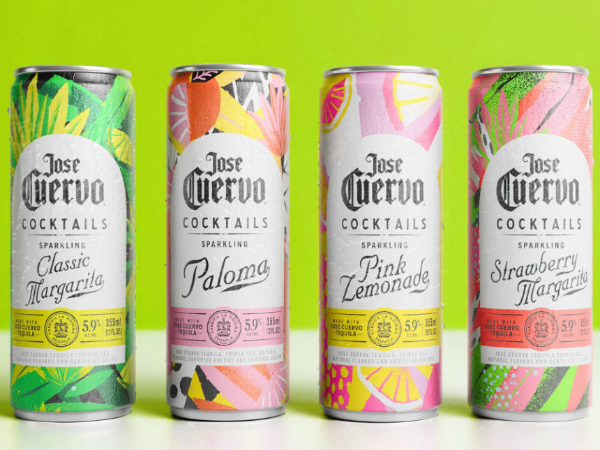 Jose Cuervo RTDs four flavours