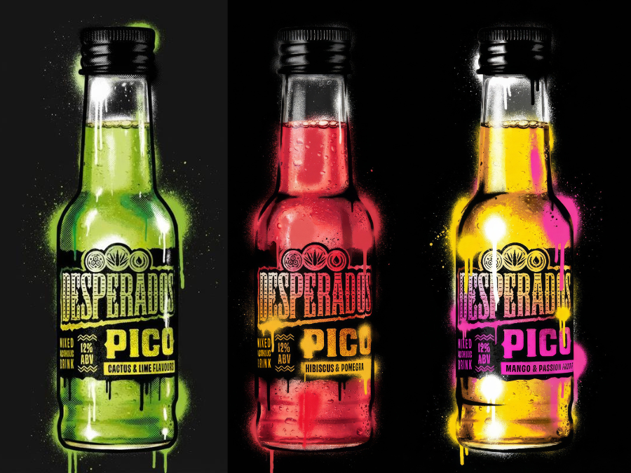 Desperados Pico three bottles