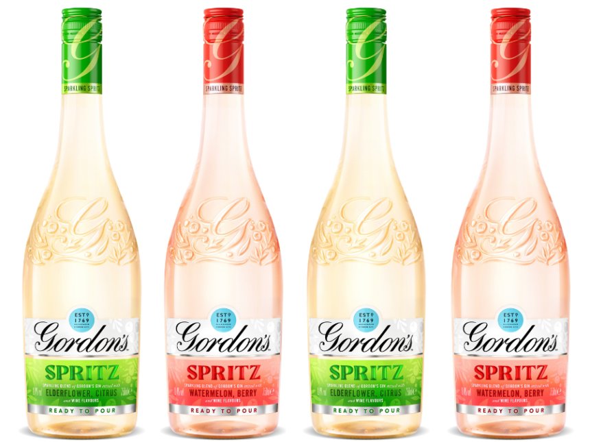 Gordon's Spritz RTS bottles