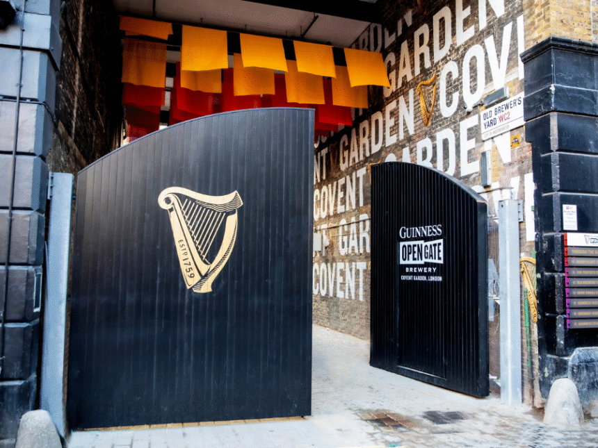 Guinness Open Gate Brewery London entrance