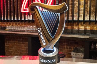 Guinness on draught