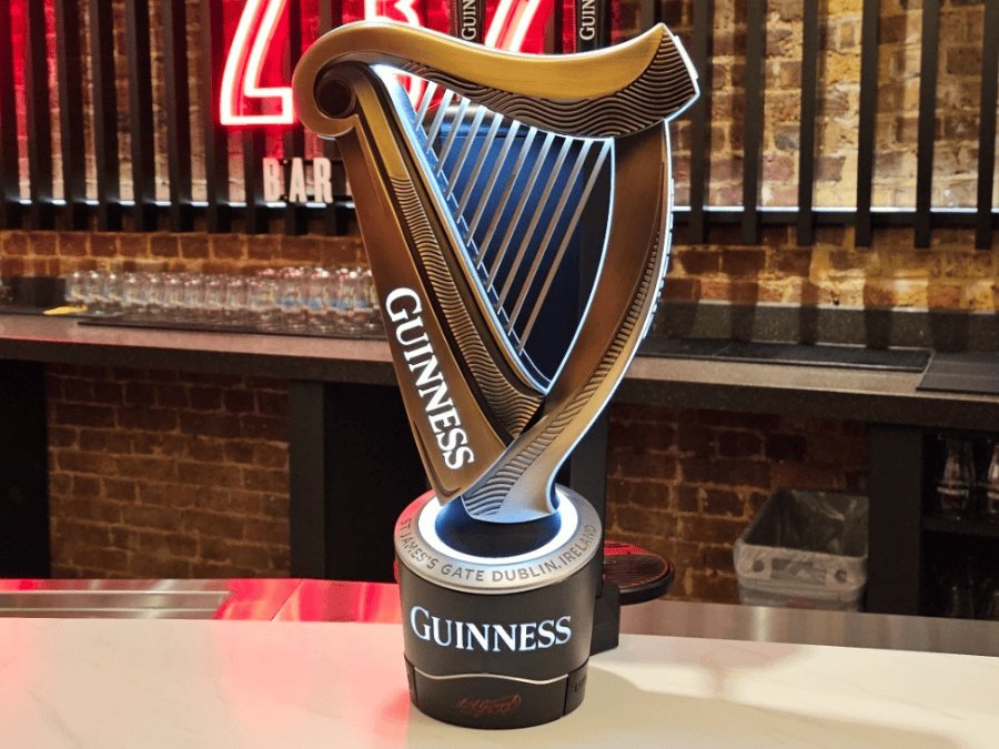 Guinness on draught