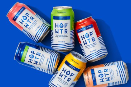 HOPWTR six variants in cans