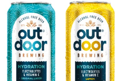 Outd00r Brewing cans x2