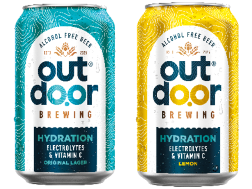 Outd00r Brewing cans x2