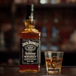 Jack Daniel's bottle on a bar