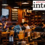 Interior of hospitality venue in Korea