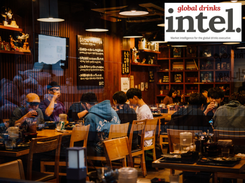 Interior of hospitality venue in Korea