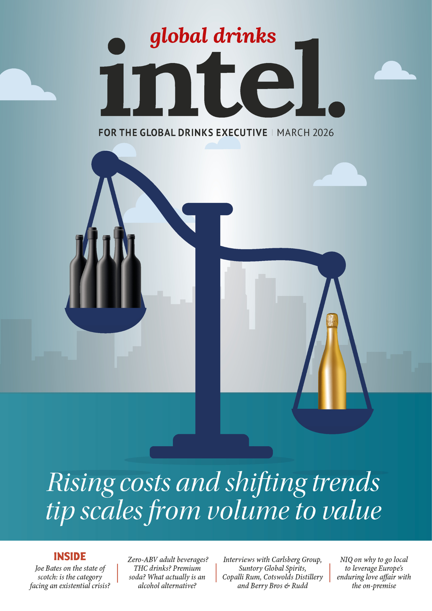 Global Drinks Intel magazine cover - March 26