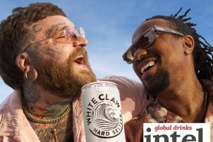 White Claw Black Cherry can