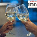 Two glasses of white wine