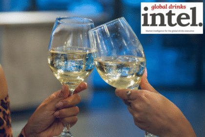 Two glasses of white wine