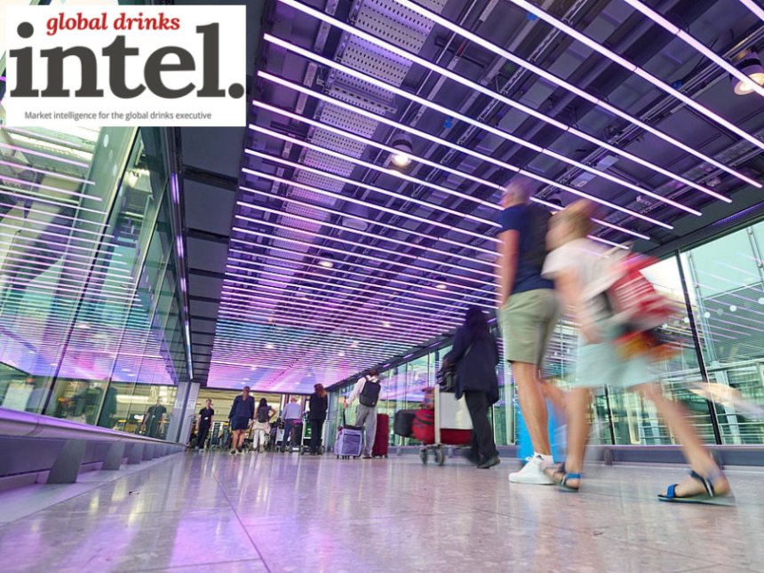 Passengers in London Heathrow's Terminal Five