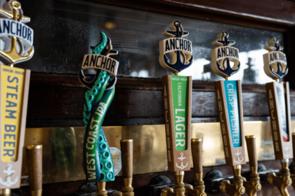 Bar taps for Anchor's beer portfolio