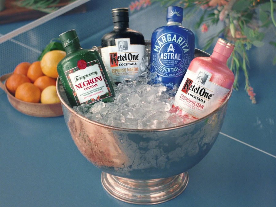 Four variants in Diageo's The Cocktail Collection