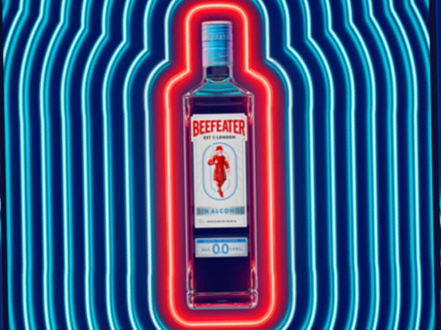 Bottle of Beefeater 0.0
