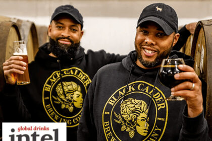 Black Calder Brewery owners Jerry Rostic and Jamaal Ewing