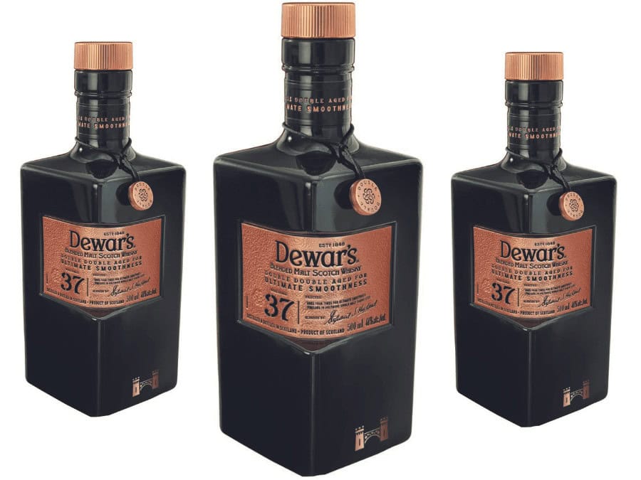Dewars Double Double 37 bottle