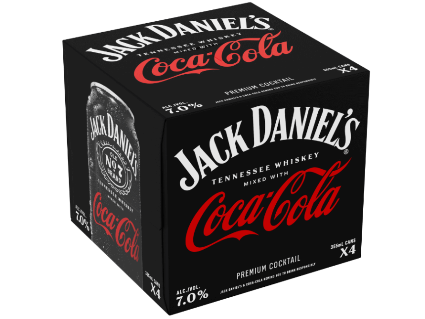 Jack Daniel's & Coca-Cola RTD multipack