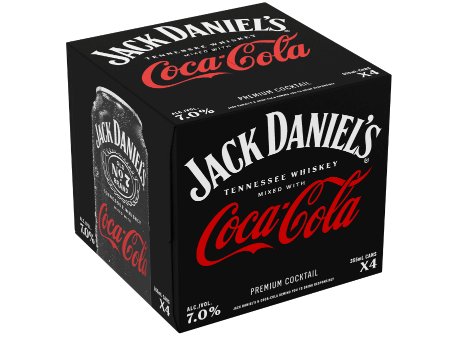 Jack Daniel's & Coca-Cola RTD multipack