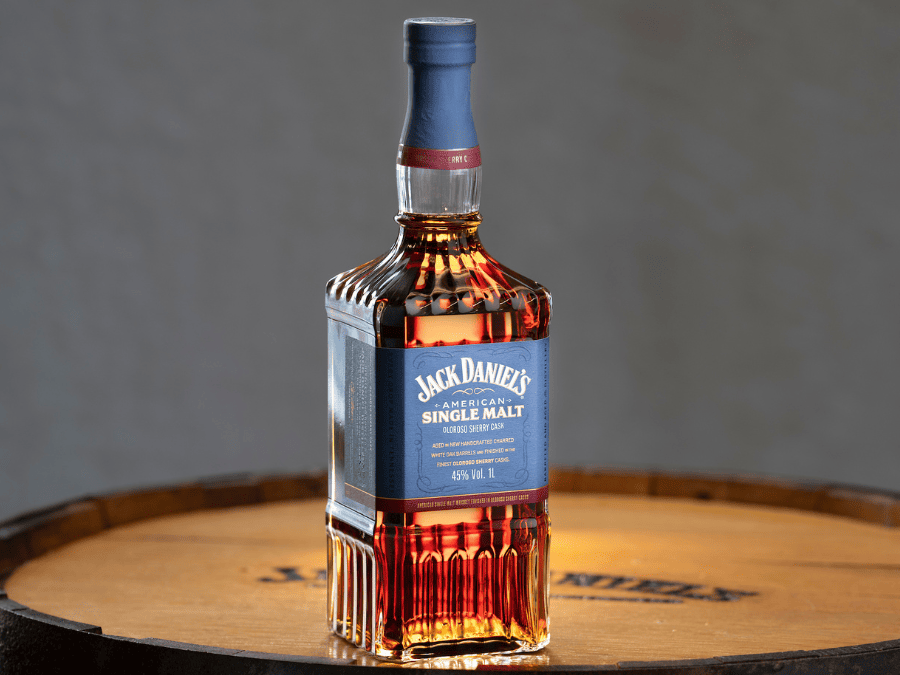 Bottle of Jack Daniel's American Single Malt