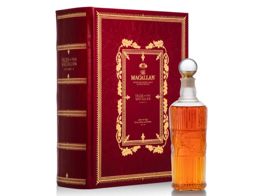 Bottle of and box for Tales of the Macallan Volume II