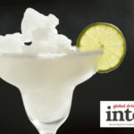 A margarita cocktail serve