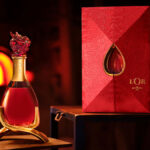 Bottle of and box for L'Or de Jean Martell Zodiac Edition 2024