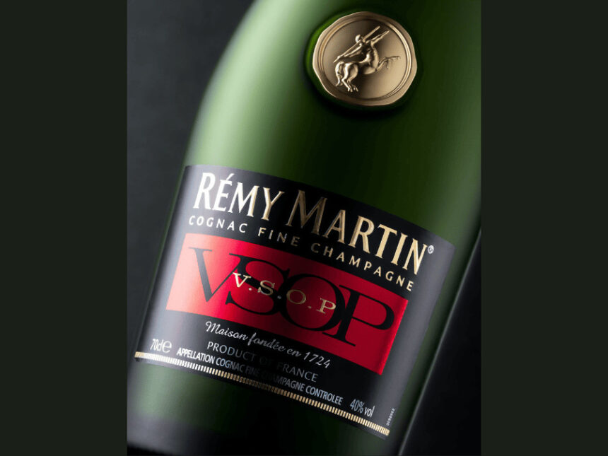 Bottle of Rémy Martin VSOP