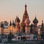 St Basil's cathedral in central Moscow