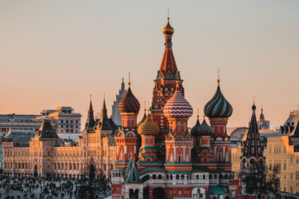 St Basil's cathedral in central Moscow