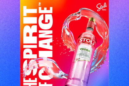 Bottle of Stoli vodka