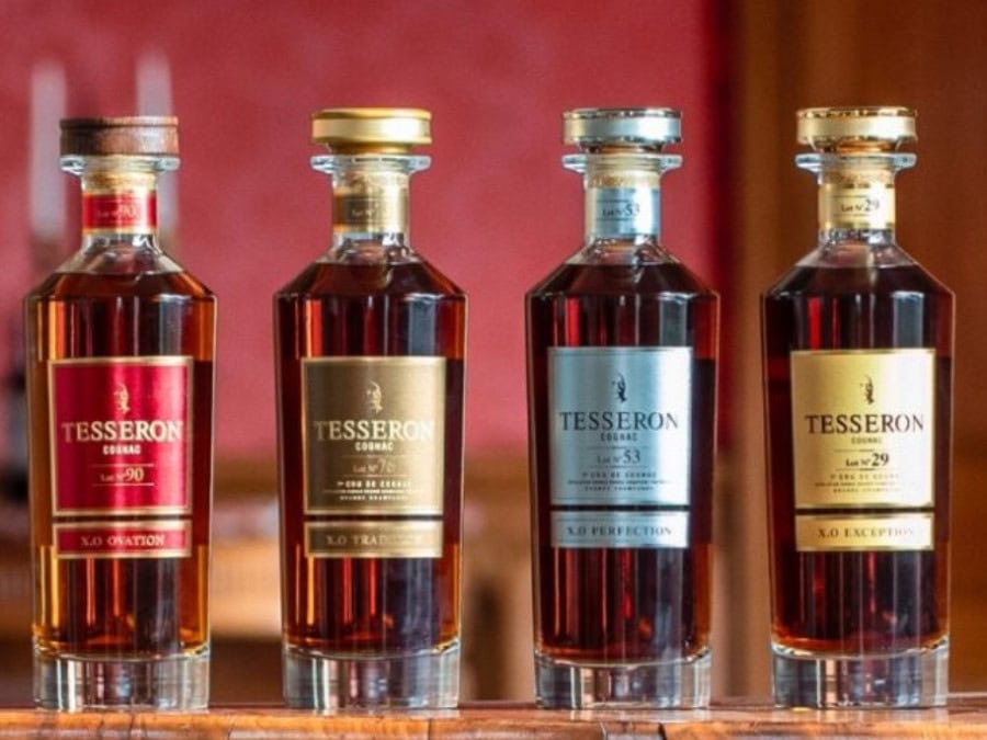 Four expressions from Tesseron Cognac
