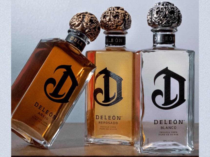 Three expressions from Deleon tequila