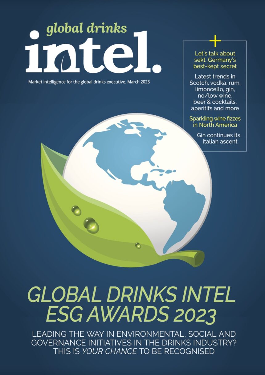 Global Drinks Intel magazine cover - Mar 23