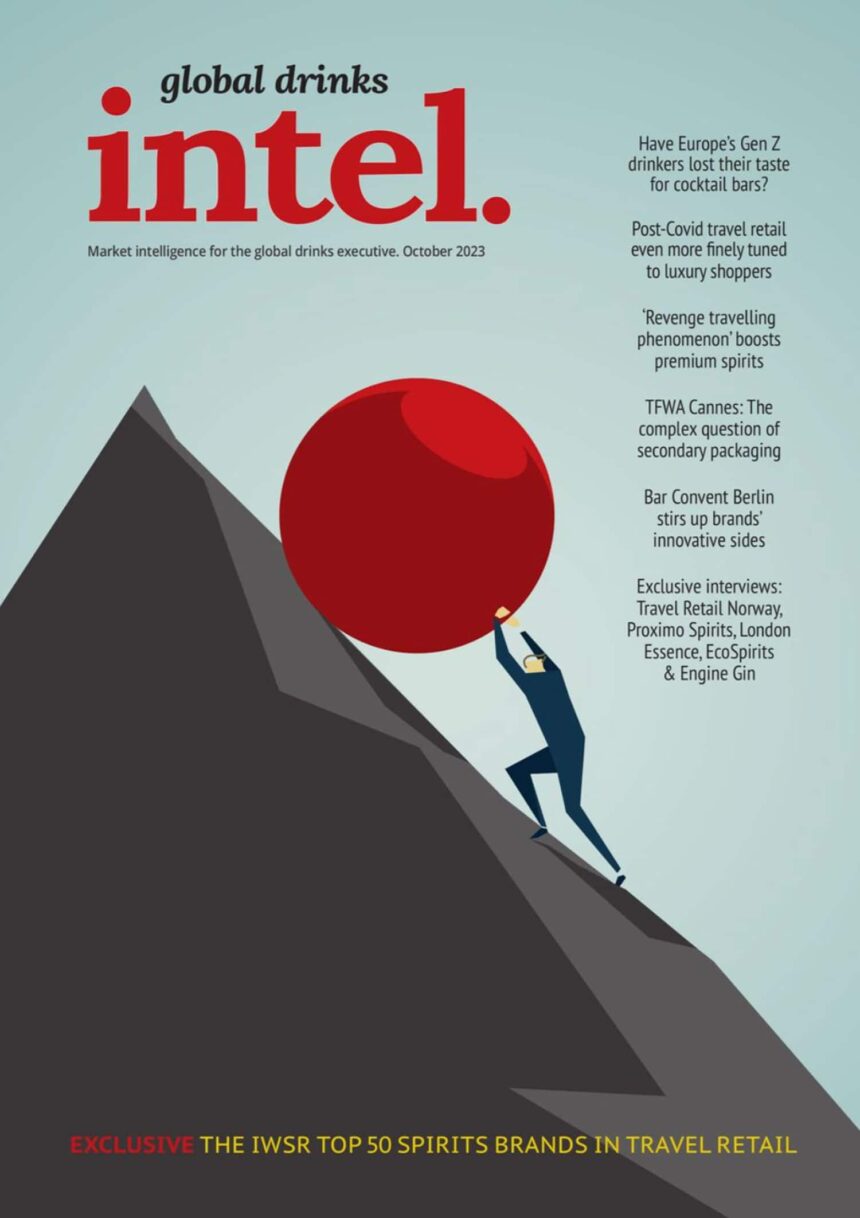 Global Drinks Intel magazine cover - Oct 23