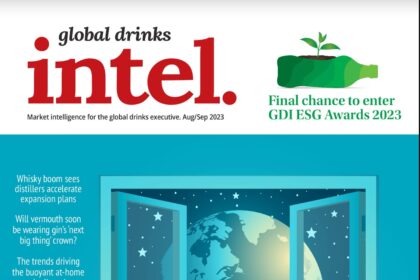 Global Drinks Intel magazine cover - Aug Sept 23