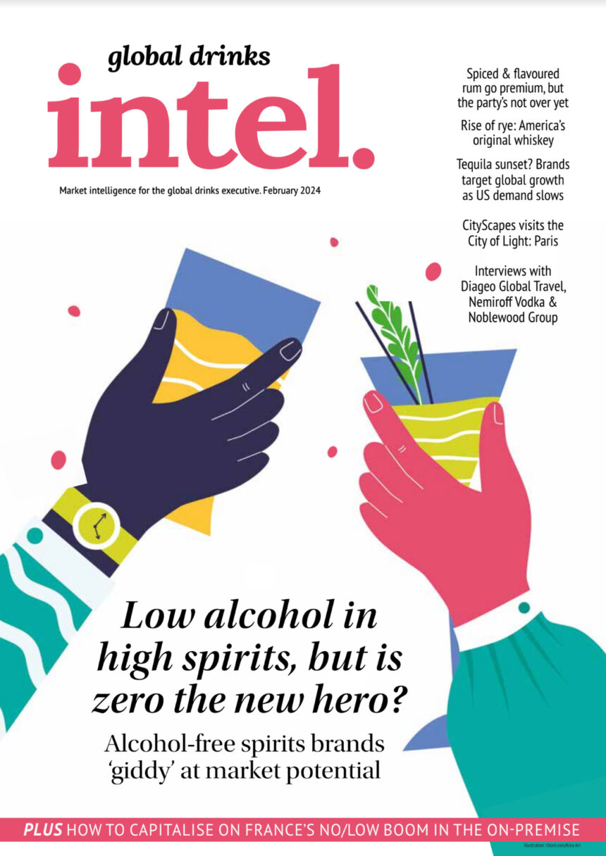 Global Drinks Intel magazine cover - Feb 24