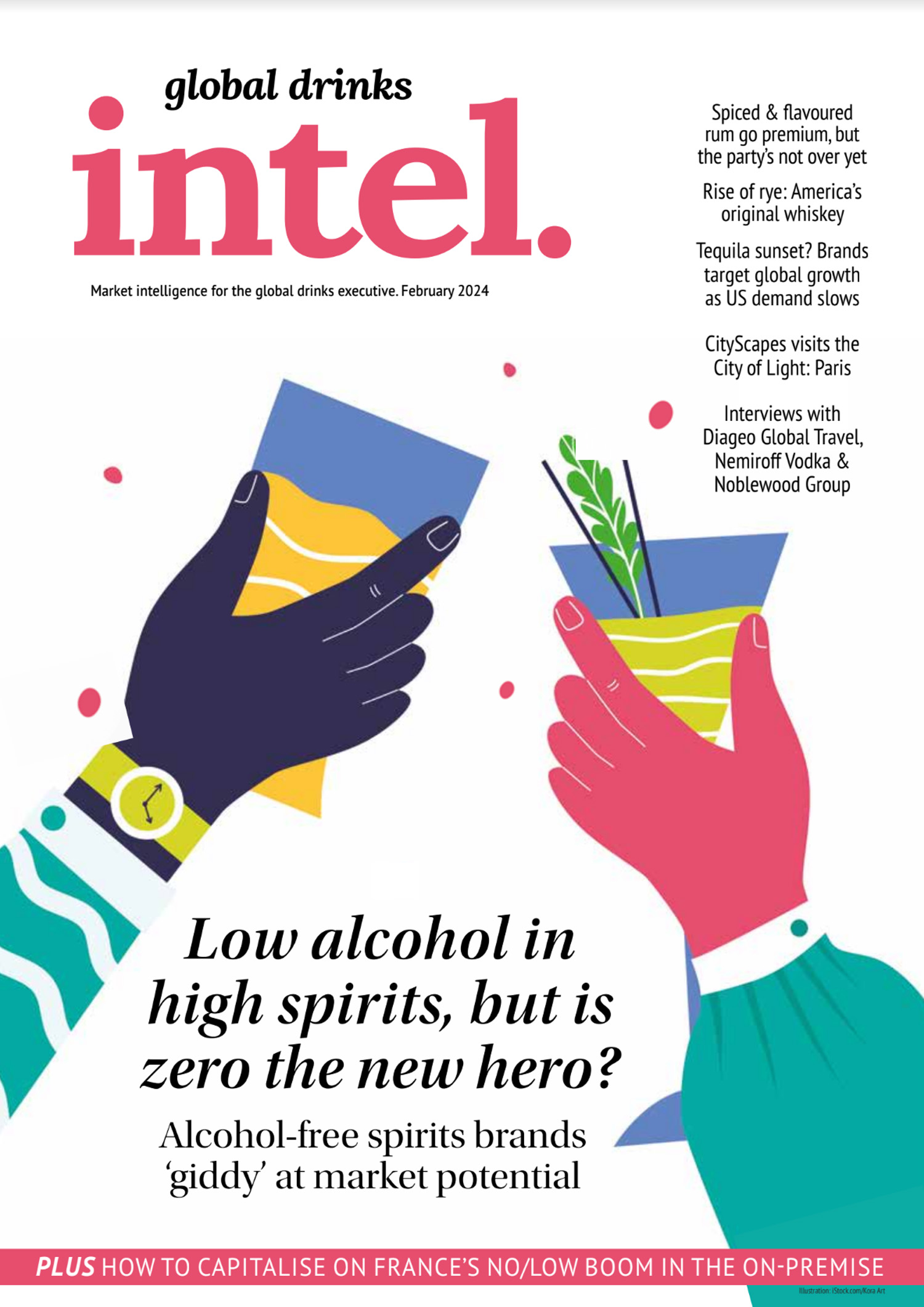 Global Drinks Intel magazine cover - Feb 24