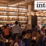 Interior of a busy bar