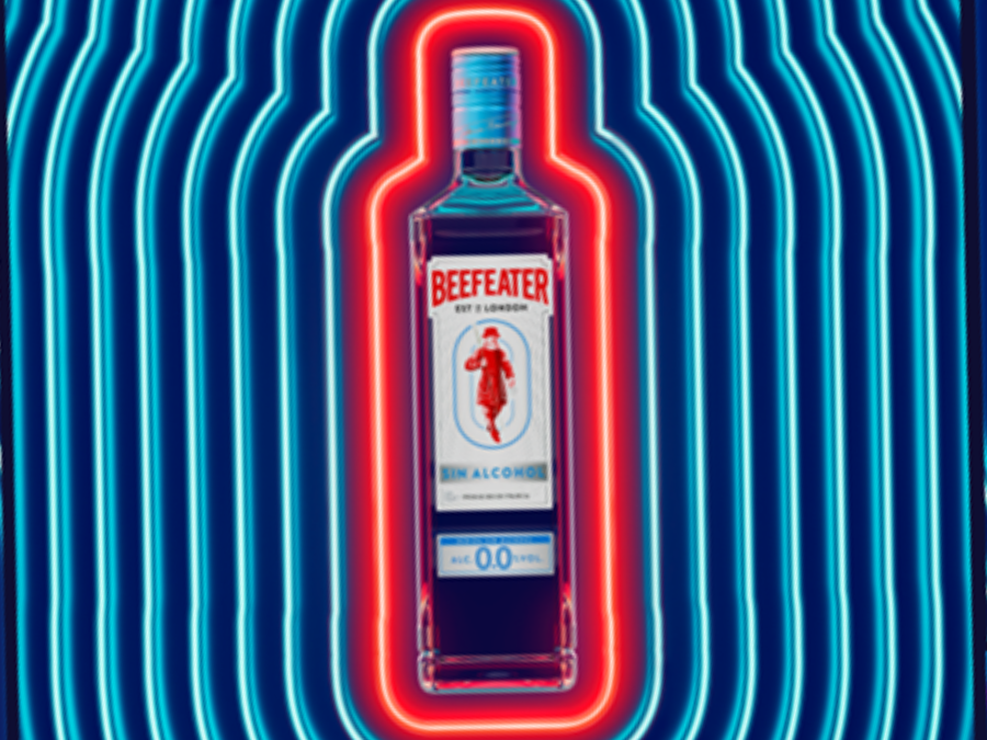 Bottle of Beefeater 0.0